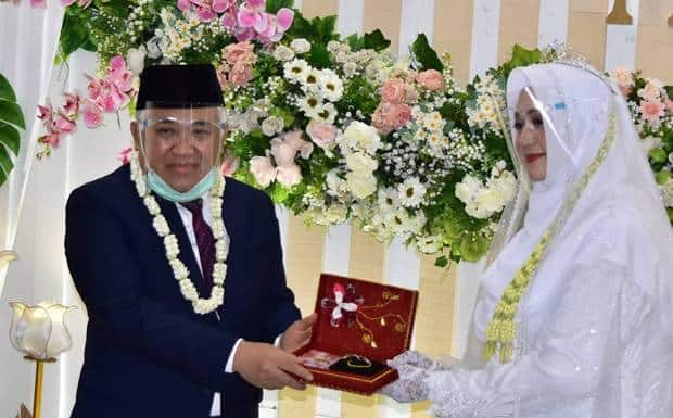Diceraikan Novalinda, Hari Ini Din Syamsuddin Nikahi Rashda Diana Din Syamsuddin Nikahi Rashda Diana, Minggu (3/1/21) pagi.