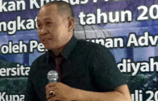 LKBH Undana Desak Polda NTT Segera Tahan Tersangka Kasus Awololong Ketua LKBH FH Undana Kupang, Husni Kusuma Dinata, SH, MH