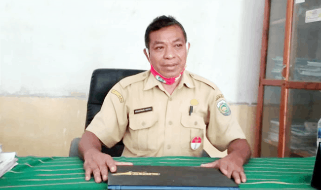BPMPD Malaka Janji Segera Lunasi Utang di Armada Karya dan RM Jovan Kepala Badan Pemberdayaan Masyarakat dan Pemerintahan Desa Kabupaten Malaka, Agustinus Nahak