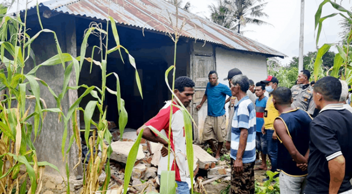 Kakek Umur 81 Tahun Ditemukan Sudah Tak Bernyawa Rumah korban di Desa Fafinesu, Insana Utara, TTU, NTT.