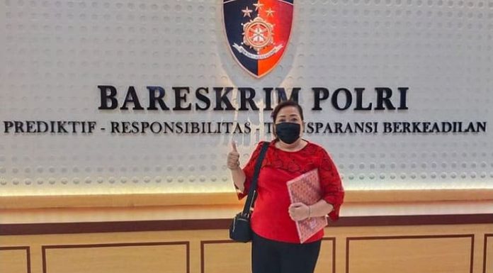 Bupati Alor Dilaporkan Ke Bareskrim Polri Ketua DPRD Kabupaten Alor, Enny Anggrek