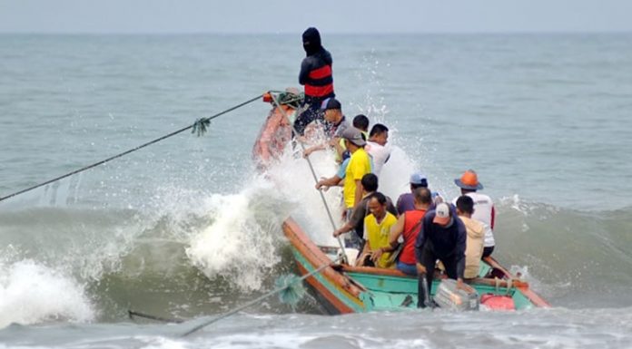 Selamatkan Warga dari Seroja, Nelayan Oesapa Dapat Anugerah BMKG Sembilan kapal telah berangkat dari pesisir pantai untuk mencari ikan. Di tengah laut, mereka merasakan sesuatu yang aneh. Getaran jala terasa hingga di kemudi kapal.