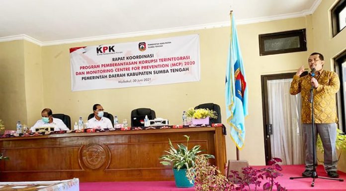 KPK Rapat dengan Pemkab Sumba Tengah, Ini Maksudnya! KPK rapat dengan jajaran Pemerintah Kabupaten Sumba Tengah, Rabu, 30 Juni 2021.