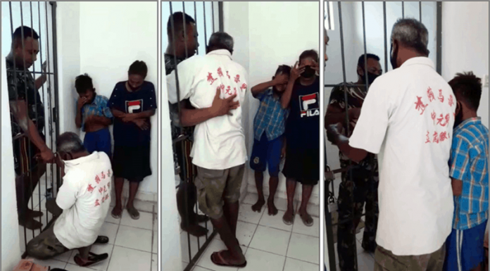 Pengakuan Oknum TNI Yang Dilaporkan Aniaya Bocah 13 Tahun dan Surat Damai Ba’i dan kedua orangtuanya saat menemui dan meminta maaf kepada Abri dan Boy di sel Makodim 1627/Rote Ndao, Minggu (22/8/21) siang.
