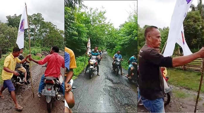 Kepala Desa Cabut Bendera Tolak Waduk, Kami: No Comment Kades Labolewa vs AMAN