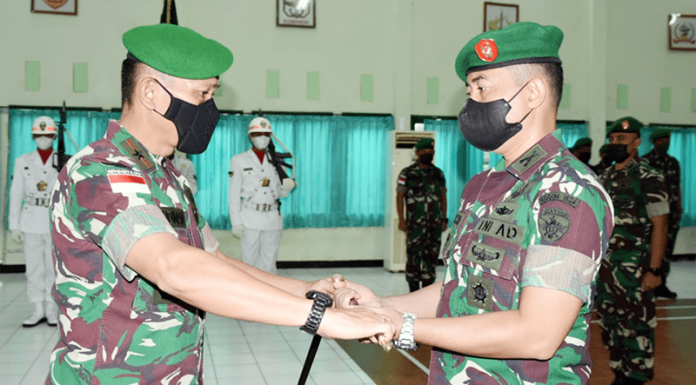 Sertijab, Letkol Inf Tunggul Jati Jadi Dandim Flores Timur. Dandim Flotim