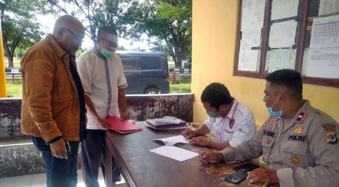 19 September, Sidang Gugatan Ganti Rugi Lahan Waduk Lambo di PN Bajawa Kuasa Hukum Warga Desa Labolewa, Kecamatan Aesesa, Kabupaten Nagekeo, Petrus Selestinus