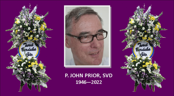 Pastor Asal Inggris Meninggal Dunia di Ledalero Pimpinan dan Kru Media SERGAP turut berduka cita atas meninggalnya P. JOHN PRIOR SVD. Semoga Bahagia di Surga.