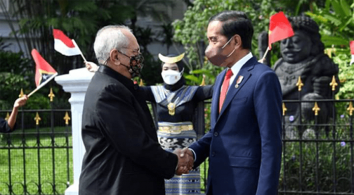 Presiden Jokowi Terima Presiden José Ramos Horta di Istana Bogor Presiden Joko Widodo menerima kunjungan resmi Presiden Republik Demokratik Timor Leste José Ramos Horta di Istana Kepresidenan Bogor, Jawa Barat, Selasa, 19 Juli 2022.