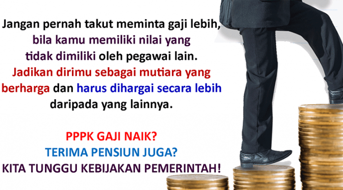 Benarkah Gaji PPPK Akan Naik 20 Persen? Ini Kata Kemenpan RB Perbedaan antara Pegawai Negeri Sipil (PNS) dan PPPK terletak pada status penerimaan hak pensiunnya. PNS akan memperoleh hak pensiun, sementara PPPK tidak.