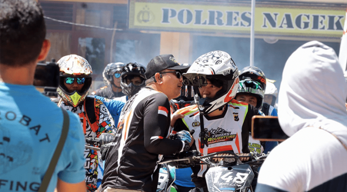 Meriahkan HUT Ke 3, Polres Nagekeo Gelar Trabas Adventure trabas adventure