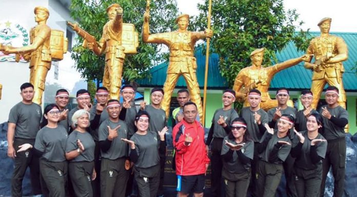 Denpom IX Juara Satu Lomba SKJ 88 Wira Sakti