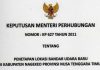 SK Menteri Perhubungan Tentang Penlok Bandara Surabaya II