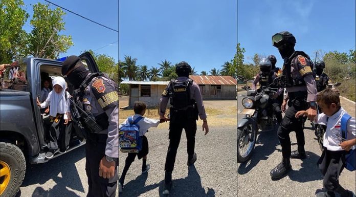 Patroli Rutin Polres Nagekeo: Dekatkan Polisi Dengan Anak Sejak Dini Patroli Rutin Polisi Sahabat Anak Nagekeo