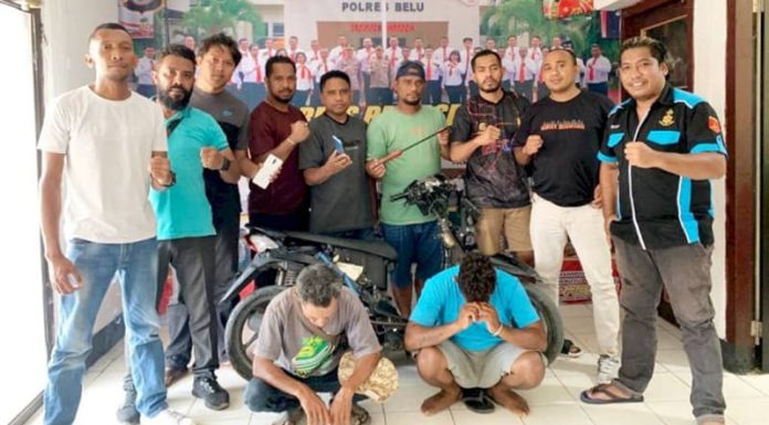 Buser Bekuk Dua Tersangka Begal di Atambua