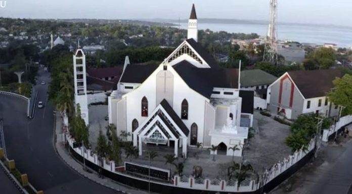 Uskup Kupang: Presiden Anugerahkan Gereja yang megah dan indah Gereja Katedral Kupang