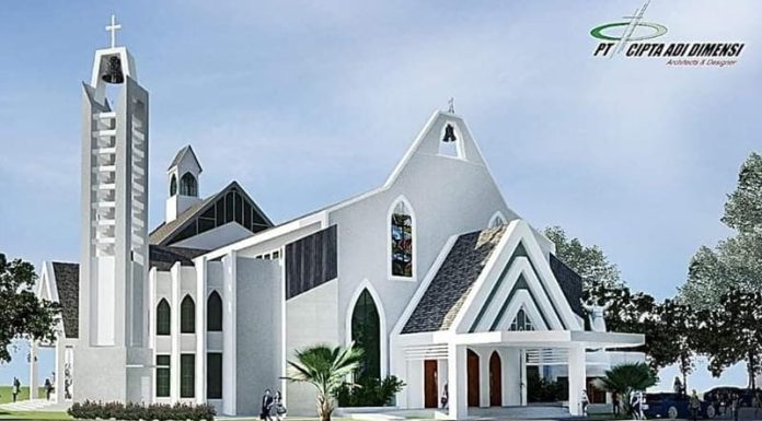 Inilah Tempat Yang Bakal dikunjungi Presiden Jokowi Selama di Kupang Katedral Kupang