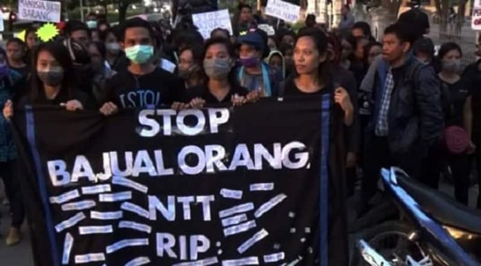 Ngada Darurat Human Trafficking, Pemkab Masa Bodoh? "Mae teka ata kita (jangan jual orang kita)”, kata Gabriel Goa.