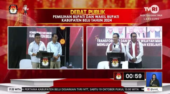 Bupati Belu Tidak Jalankan Instruksi Presiden Nomor 1 Tahun 2021 Debat Calon Bupati Belu