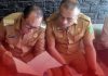 Bupati Ngada Lapor Pegiat Media Sosial ke Polisi, Maksi: Dibungkam Bupati Ngada, Andreas Paru, saat melaporkan Lothar Imateus Geu di Polres Ngada, Senin (20/1/25).