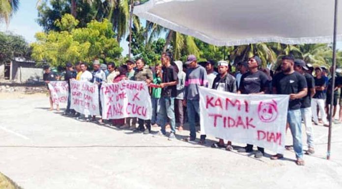 Pasca Surat Dandim Beredar, Warga Ikrar Pertahankan Tanah Leluhur