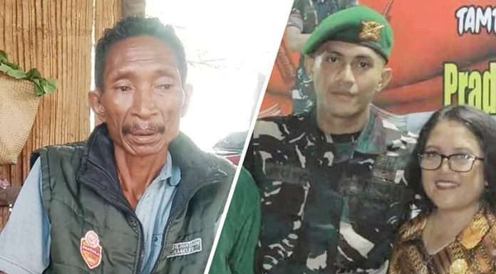 Dia Tidak Bisa Duduk, Karena Pantatnya Sakit Jeck dan Prada Lucky Namo