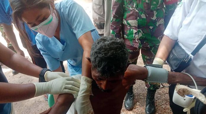 RI Kirim Nota Diplomatik Ke Tiles Pasca Warga TTU Ditembak Paulus Oki, korban penembakan di batas negara Timor Leste (Tiles) dan RI dilarikan ke Rumah Sakit Umum Daerah (RSUD) Kefamenanu, Kabupaten Timor Tengah Utara (TTU), Senin (25/8/2025).