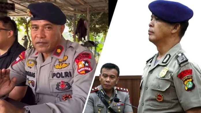 Kompol Cosmas Kaju Gae dan Bripka Rohmat