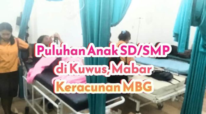 MBG Digugat Ke MK, Anda Setuju Dihapus? Puluhan Anak SD dan SMP di Kuwus, MAnggarai Barat, NTT, keracunan MBG.