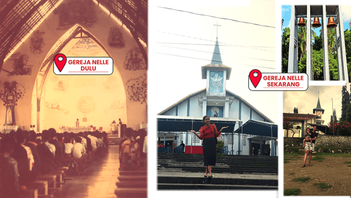 Gereja Nele dulu dan sekarang!