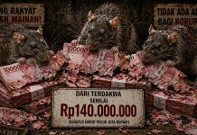 Mantan Kajari Kupang Kini Kajari Medan Diduga Peras Terdakwa Rp140 Juta tikus kantor