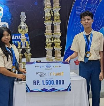 Bikin Bangga NTT! Anak SMAK Giovanni Kupang Ciptakan Robot AI Pemilah Sampah dan Juara 1