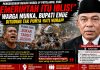 Hanya Iblis yang Tak Punya Nurani, Kritik Pedas untuk Bupati Ende