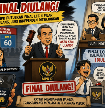 Final LCC 4 Pilar Diulang, MPR Siapkan Juri Independen