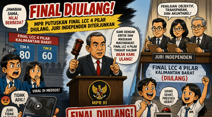 Final LCC 4 Pilar Diulang, MPR Siapkan Juri Independen