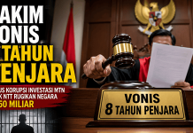 Skandal MTN Bank NTT Rp50 Miliar, Alex Riwu Kaho Divonis 8 Tahun