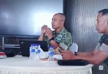 TNI Janji Bangun Ekonomi, Tokoh Nagekeo Ingatkan Sejarah Tanah Belum Tuntas Komandan Kodim 1625/Ngada, Letkol Inf. Imam Subekti, didampingi Komandan Yonif TP 834, Letkol Inf. Bony Prima, dalam rapat koordinasi bersama Pemkab Nagekeo di Markas Yonif 834/WM, Selasa (9/6/2026) menanggapi aksi damai 5 Juni 2026.