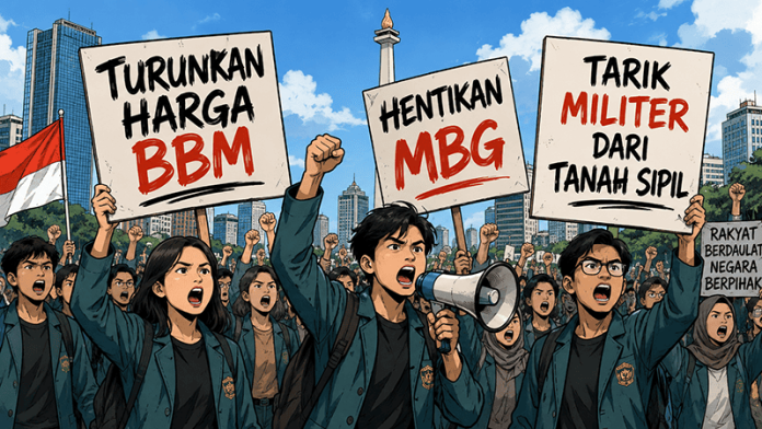 demo di jakarta hari ini