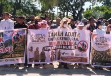 Warga dan Tokoh Gereja Turun ke Jalan, Tolak Brigif dan Batalyon di Nagekeo