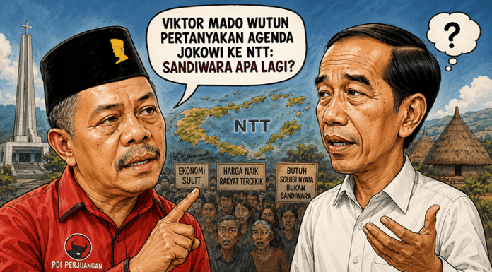 Viktor Pertanyakan Agenda Jokowi ke NTT: Sandiwara Apa Lagi?