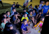 Redakan Trauma Gempa: Polres Nagekeo Ajak 50 Anak Pengungsi Nonton Bareng Anak-anak tampak antusias, tertawa, dan menikmati tayangan bersama