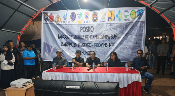 Status Transisi Darurat ke Pemulihan Gempa Nagekeo Berlaku Hingga Natal Kedua 2026