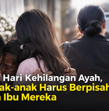 Baru 40 Hari Ayah Tiada, Kini Lima Anak Harus Berpisah dengan Ibu Mereka