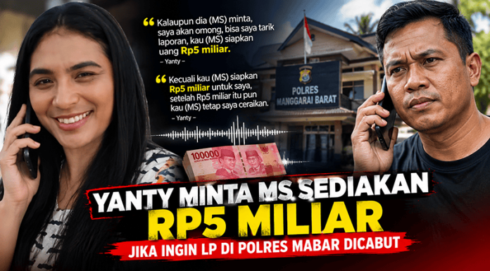 Beredar Rekaman Yanty Minta MS Sediakan Rp5 Miliar Untuk Cabut LP